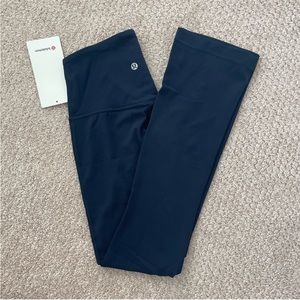 NWT Lululemon Align High-Rise Mini-Flared Pant 32” True Navy Size 4
